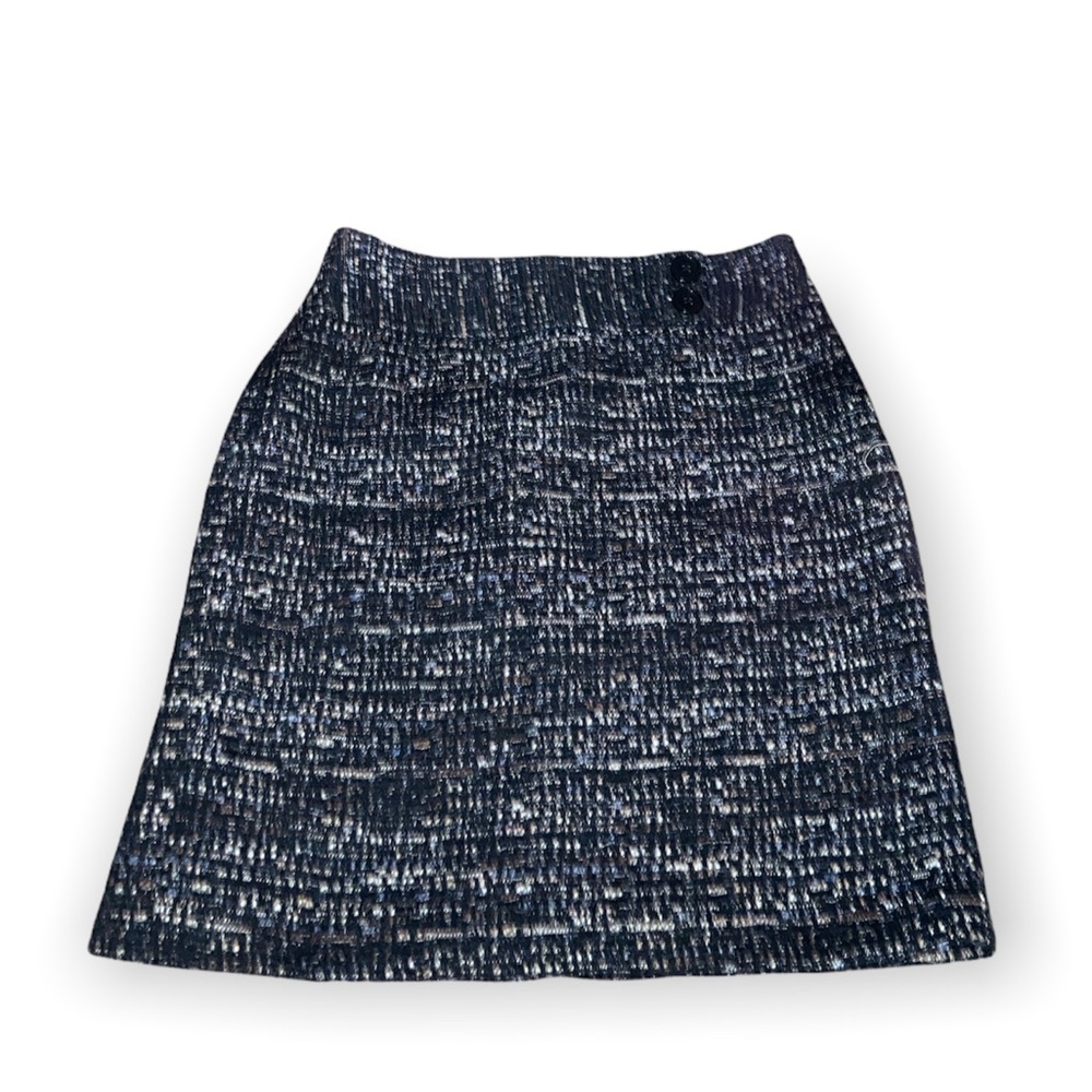 Ann Taylor tweed wool blend pencil skirt size 6